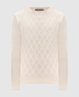 Canali: Бежевый свитер 