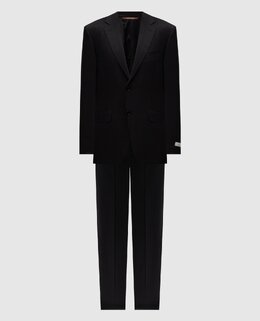 Canali: Чёрный костюм 
