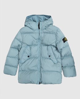 Stone Island: Блакитні пуховики 