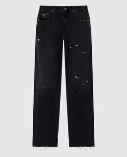 Maison Margiela MM6: Чёрные джинсы 