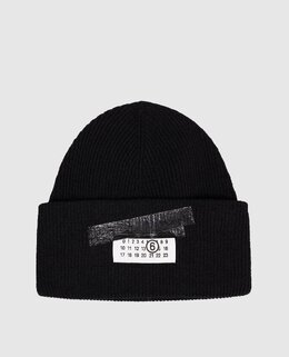 Maison Margiela MM6: Чёрная шапка 