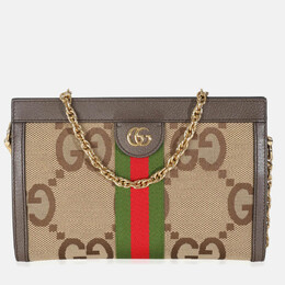 Gucci: Бежевая сумка  Ophidia