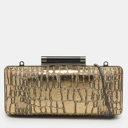 Diane Von Furstenberg: Золотой клатч 