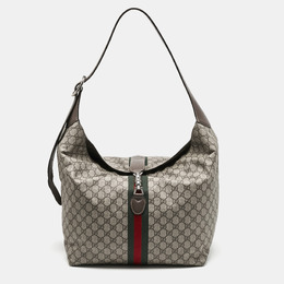 Gucci: Бежевая сумка  GG Supreme