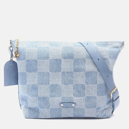 Louis Vuitton: Голубая сумка 