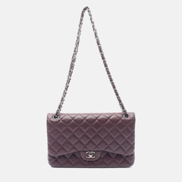 Chanel: Фиолетовая сумка 