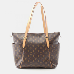 Louis Vuitton: Коричневая сумка-шоппер 