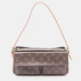 Louis Vuitton: Коричневая сумка 
