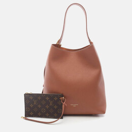 Louis Vuitton: Коричневая сумка 