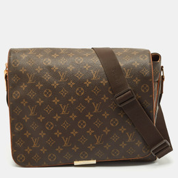 Louis Vuitton: Коричневая сумка 