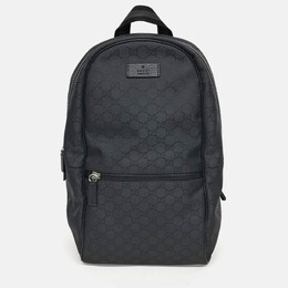 Gucci: Чёрный рюкзак 