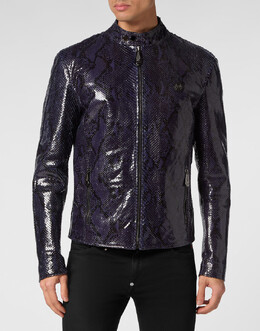 Philipp Plein: Кожаная куртка 