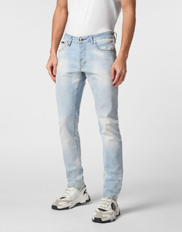 Philipp Plein: Прямые джинсы 