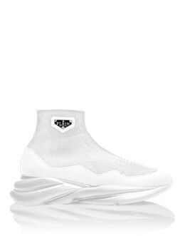 Philipp Plein: Белые кроссовки 