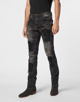 Philipp Plein: Прямые джинсы 