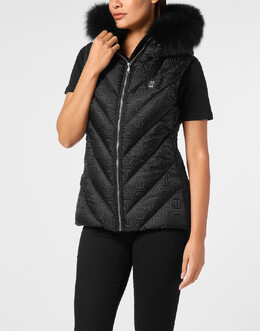 Philipp Plein: Чёрный жилет 