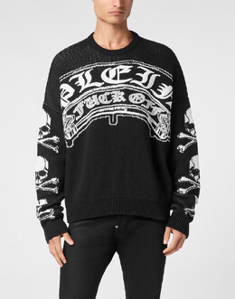 Philipp Plein: Трикотажный свитер 