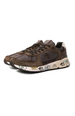 Premiata: Коричневые кроссовки  Mase