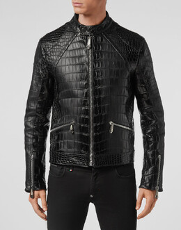 Philipp Plein: Кожаная куртка 