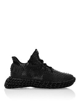 Philipp Plein: Белые кроссовки 