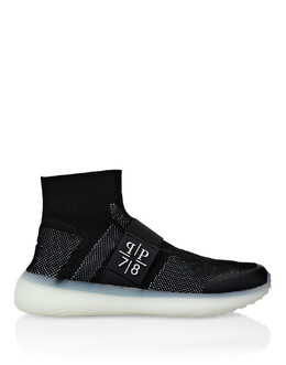 Philipp Plein: Белые кроссовки 
