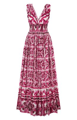 Dolce & Gabbana: Хлопковое платье 