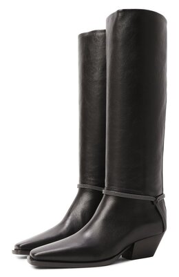 Brunello Cucinelli: Чёрные сапоги 