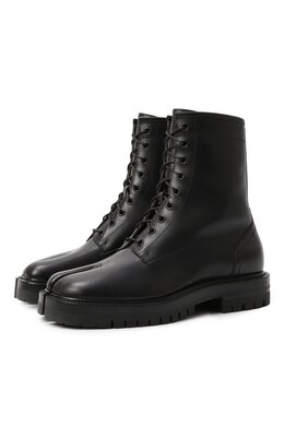 Maison Margiela: Чёрные ботинки  Tabi