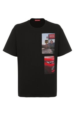 Diesel: Хлопковая футболка 