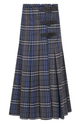 Burberry: Юбка из шерсти 