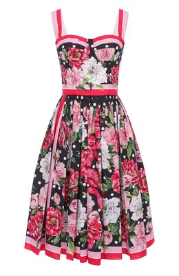 Dolce & Gabbana: Хлопковое платье 