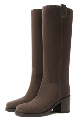 Brunello Cucinelli: Коричневые сапоги 