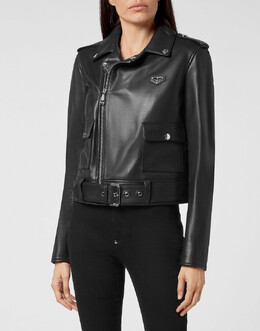 Philipp Plein: Кожаная куртка 