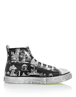 Philipp Plein: Белые кроссовки 