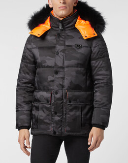 Philipp Plein: Чёрный пуховик 