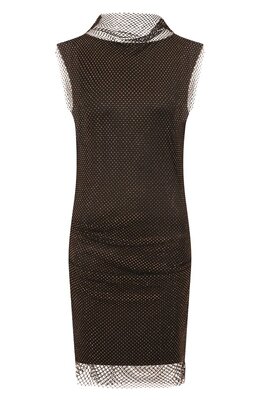 Sportmax: Платье со стразами 