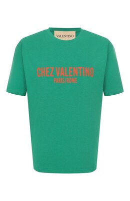 Valentino: Хлопковая футболка 