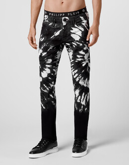 Philipp Plein: Прямые джинсы 