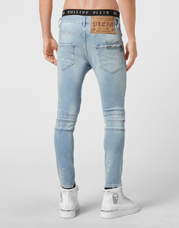 Philipp Plein: Зауженные джинсы 
