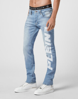Philipp Plein: Прямые джинсы 