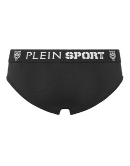 Plein Sport: Чёрные трусы 