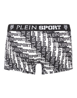 Plein Sport: Белые трусы 