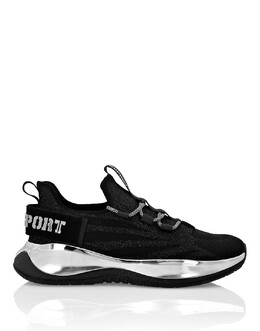 Plein Sport: Чёрные кроссовки 
