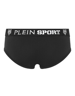 Plein Sport: Чёрные трусы 