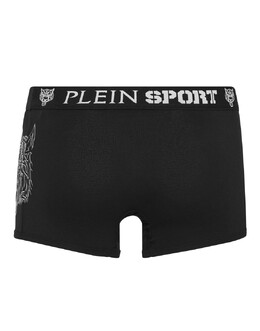 Plein Sport: Чёрные трусы 