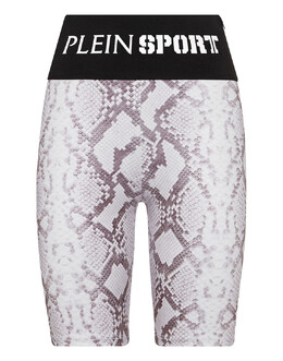 Plein Sport: Серые легинсы 