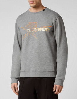Plein Sport: Трикотажная толстовка 