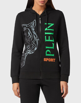 Plein Sport: Трикотажная толстовка 