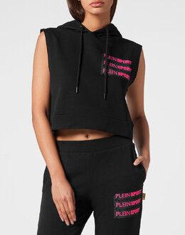 Plein Sport: Трикотажная толстовка 