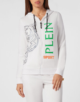 Plein Sport: Трикотажная толстовка 